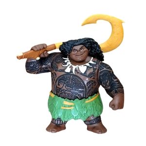 Disney Jakks 5" Maui Mini Toy Figure Moana Figure